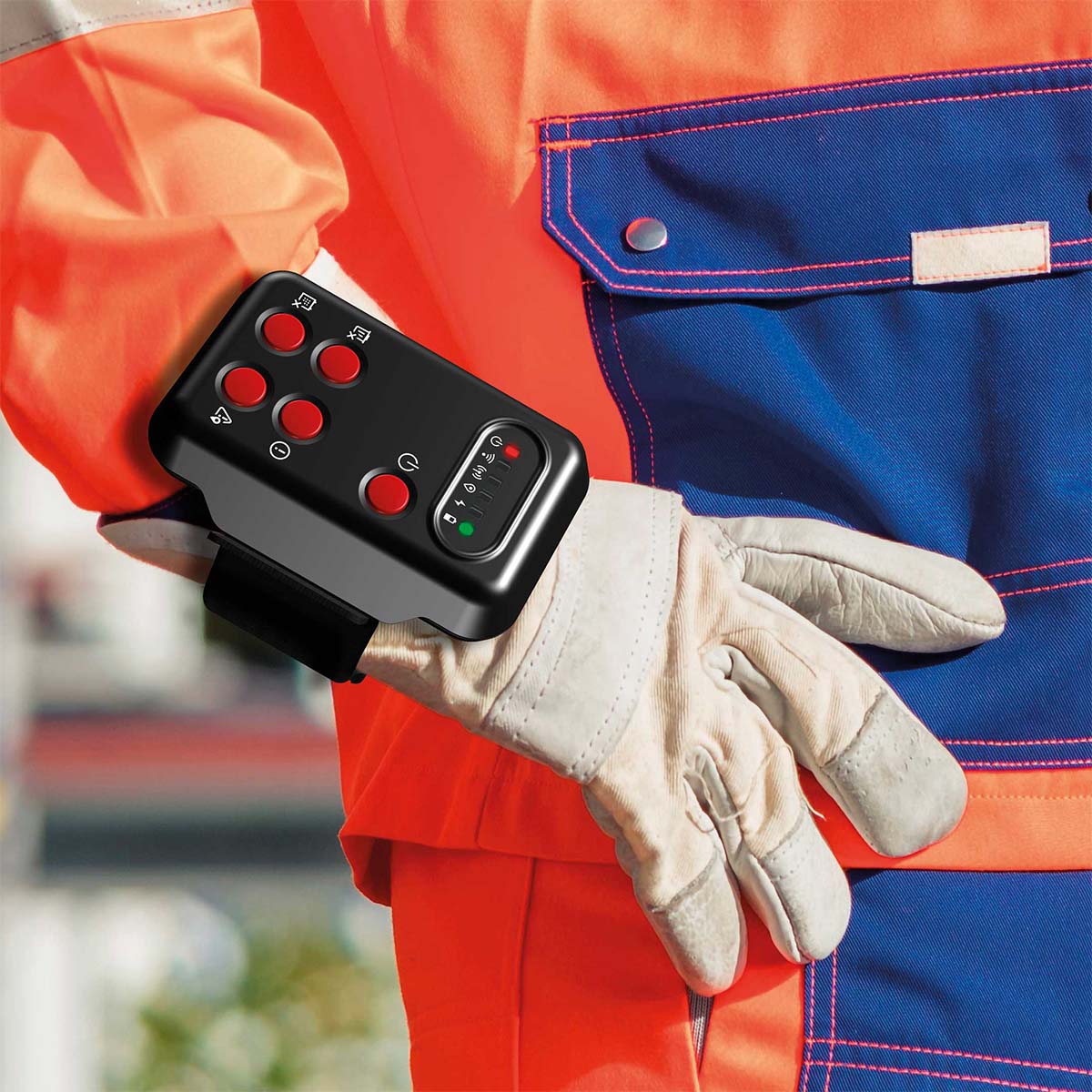 Raccolta puntuale rifiuti RFID: l’ergonomia del lettore wearable